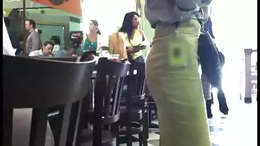 Candid office sexy ass