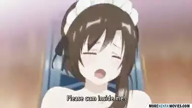 Hentai Clip Showing Horny Maid