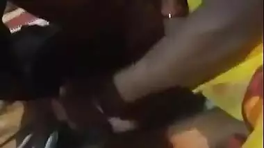 Desi village lover sucking cock