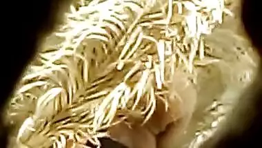 Desi couple take bath together