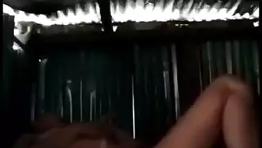 Bangladeshi village girl masturbating her clit for her lover