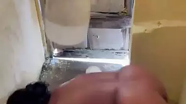 Mature big ass mom ready to take naked bath