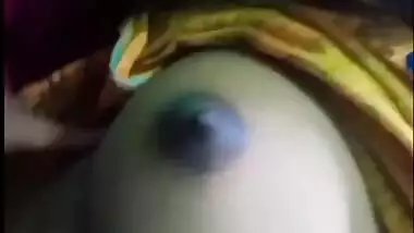 Bengali girl fingering and playing with boobs