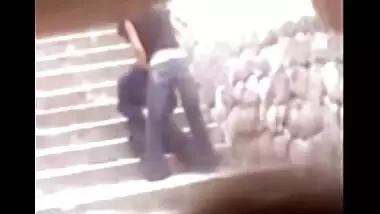 Indian outdoor sex mms of desi college girl fucked by lover