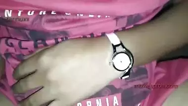 Teacher fucks hairy pussy of Desi coed in point of view XXX video