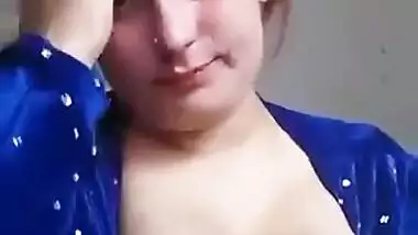 Cute Pathan Teen Girl & Uncle sucking her big boobs – Video viral mms