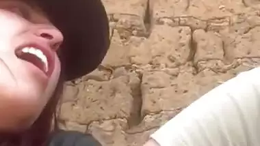 Lesbian Tourists Fingering In the Streets